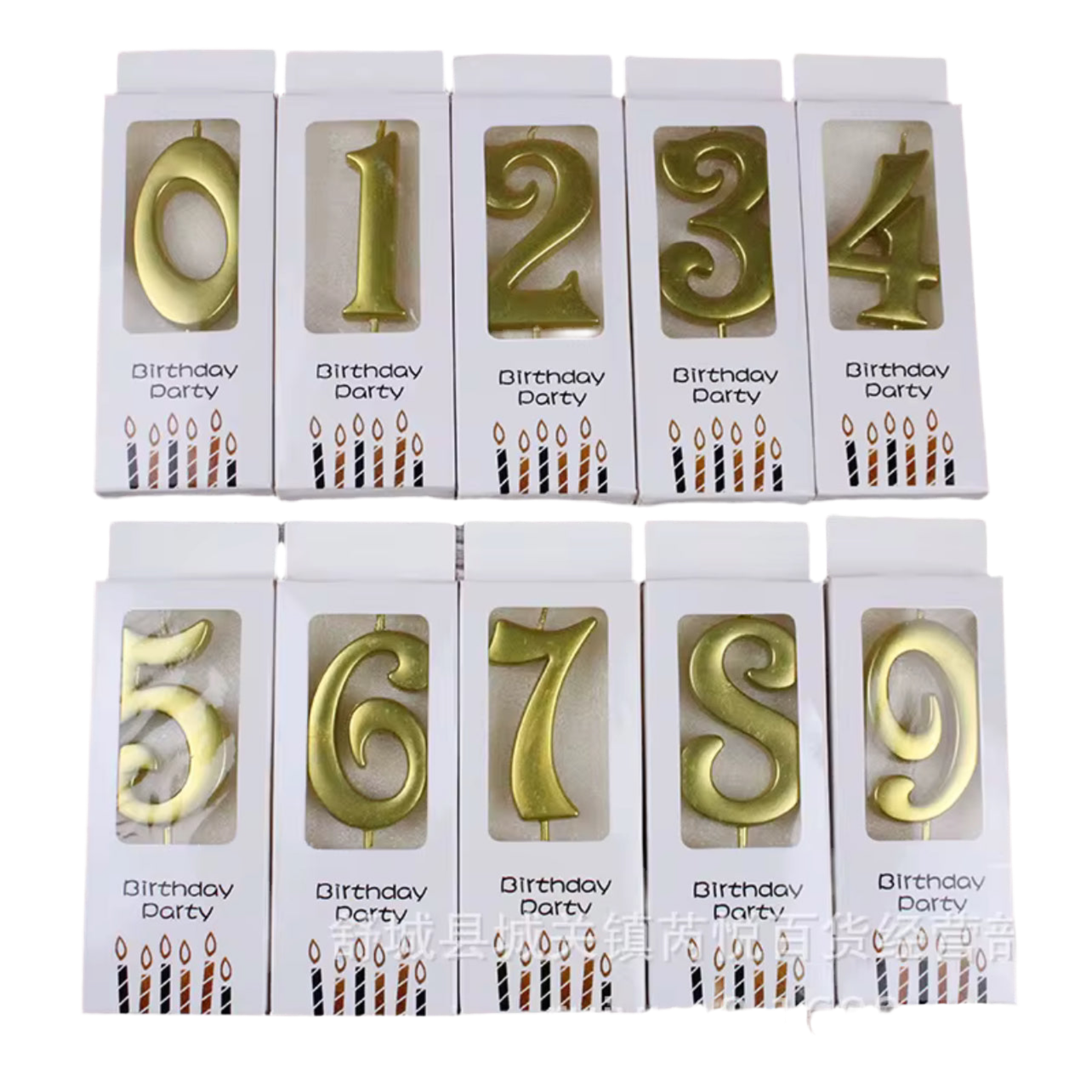 Number candles