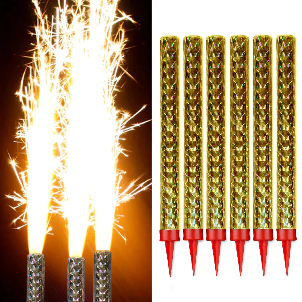 Sparkling candles
